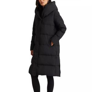 Lauren Ralph Lauren Oversized Hooded Down Coat